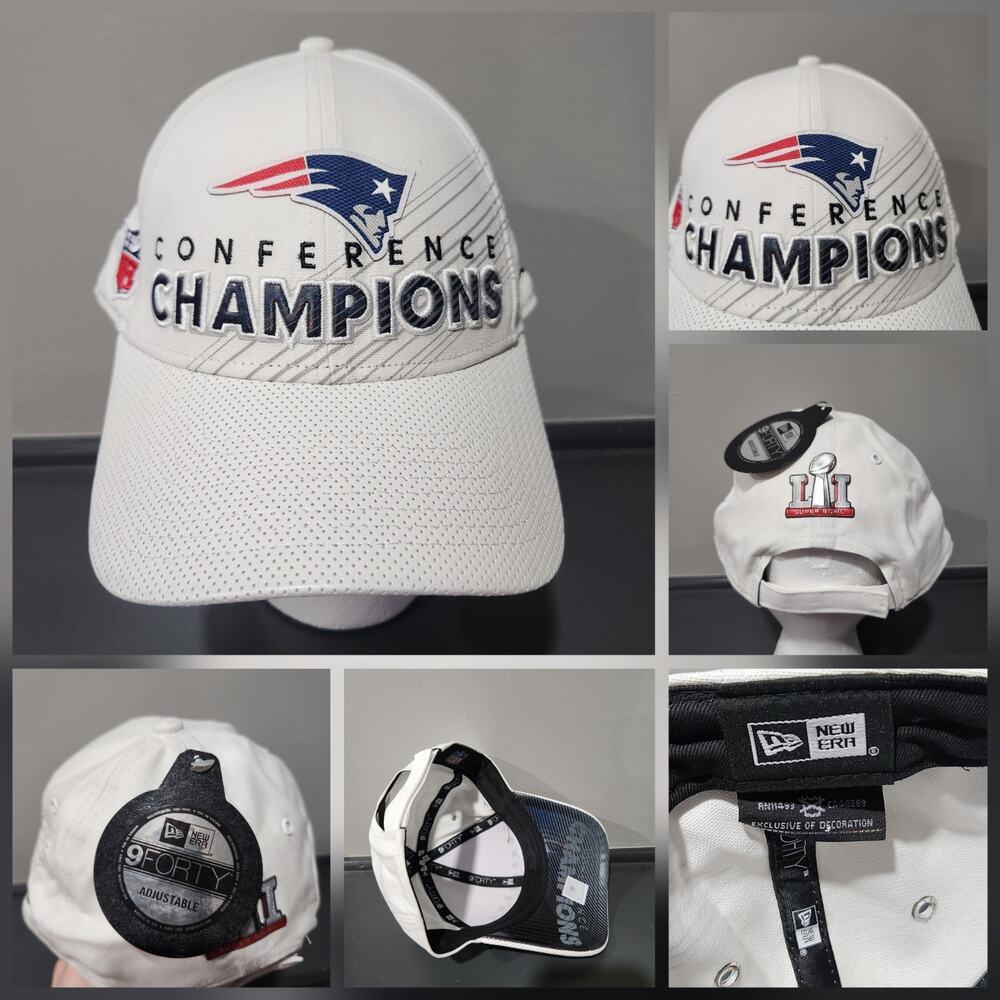 New England Patriots‎ Super Bowl LII 52 Champions New Era 9Forty Hat Cap NWT
